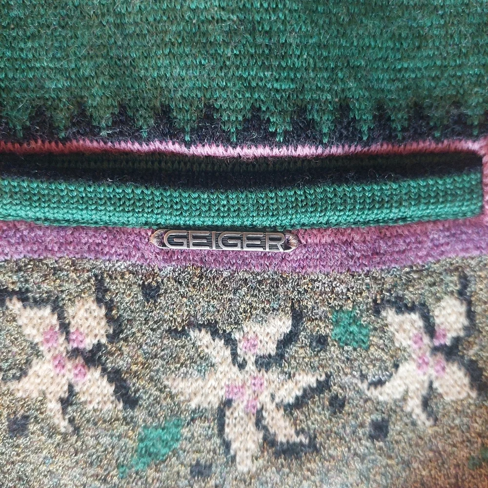 Geiger Collections Wool Vintage Sweater